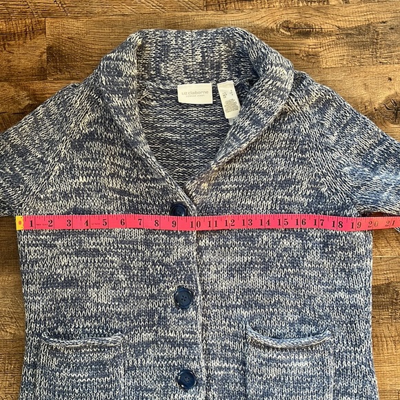 EUC Liz Claiborne Button Up Sweater - Picture 4 of 5